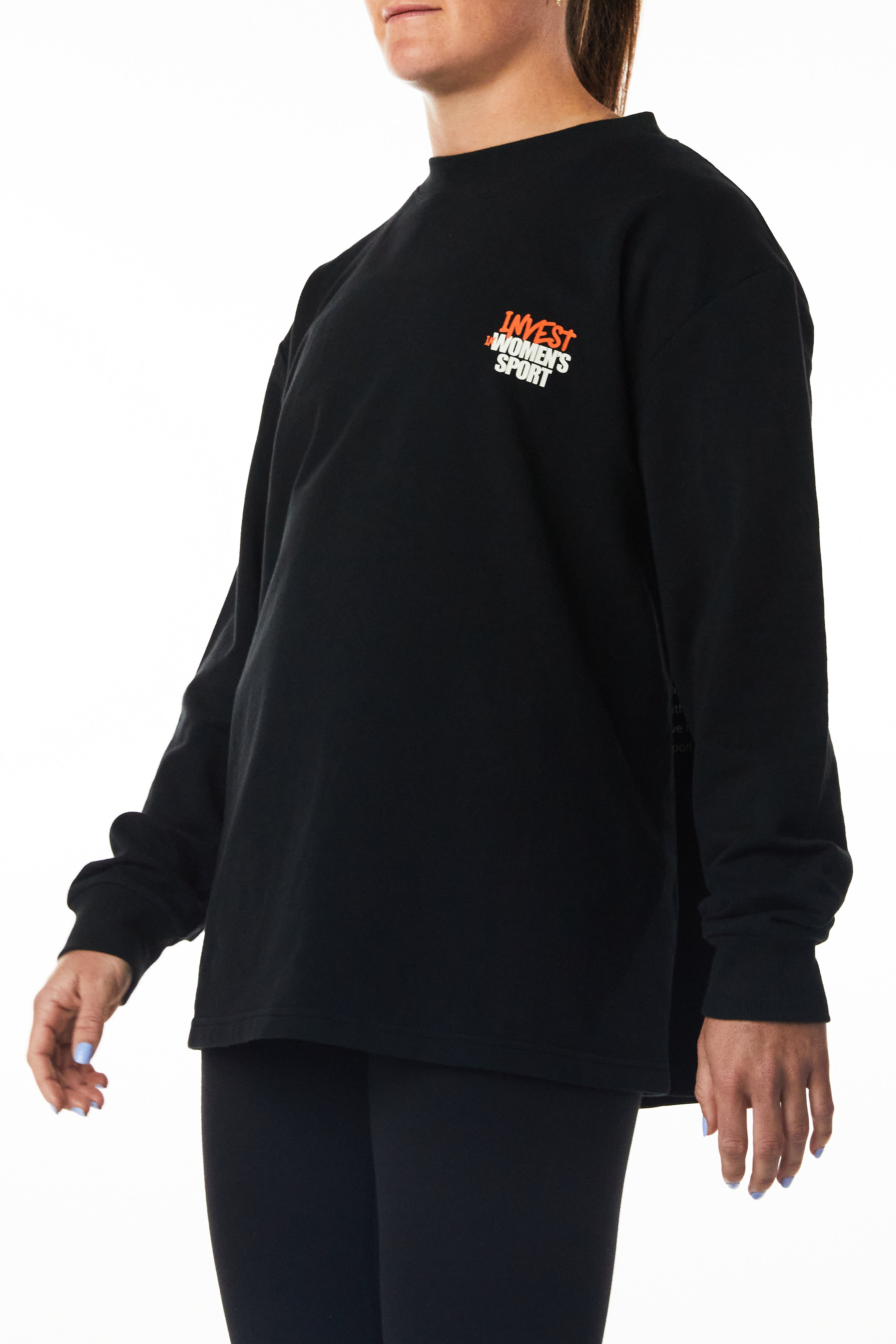 invest in women's sport long sleeve tee