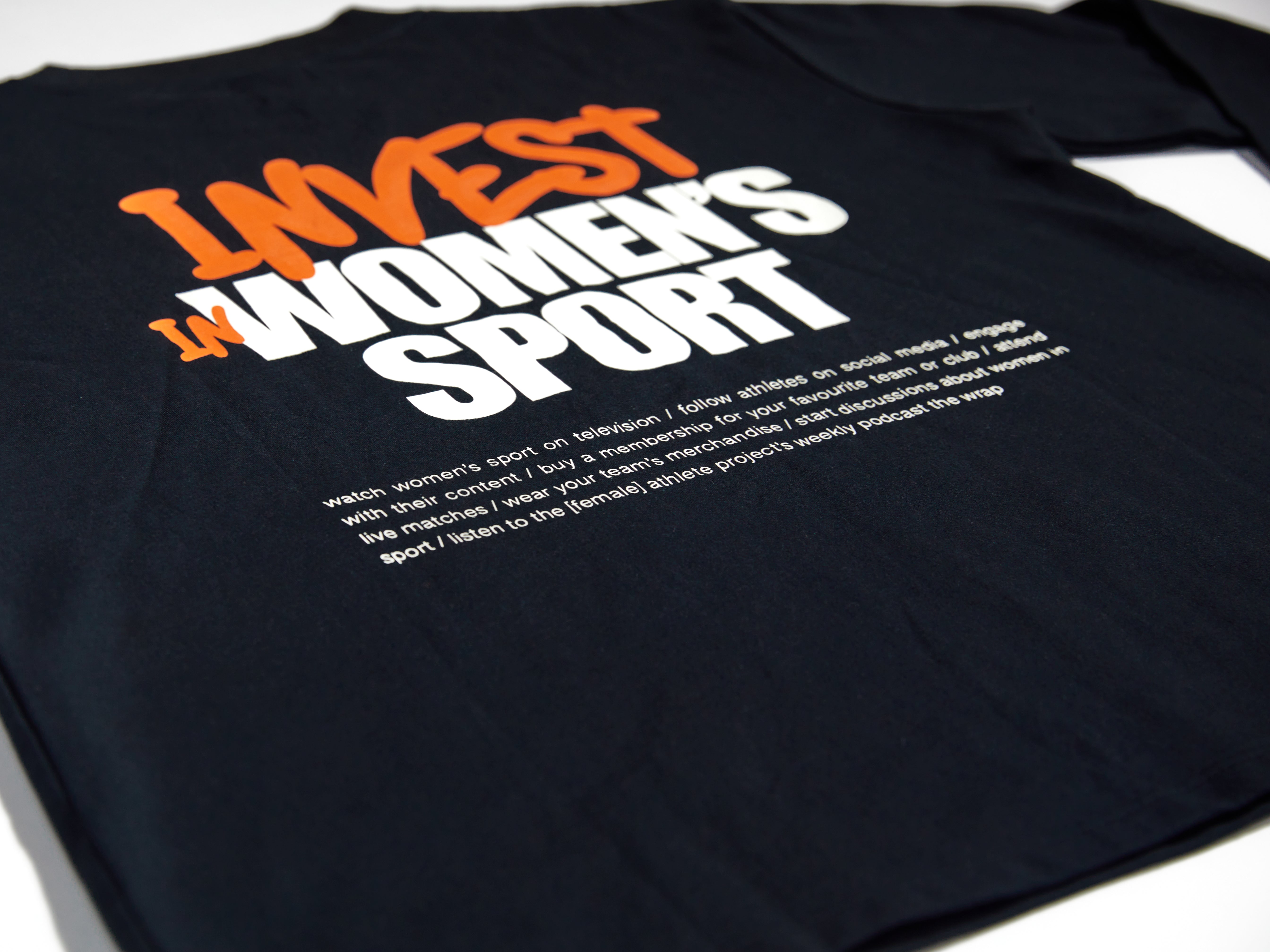 invest in women's sport long sleeve tee