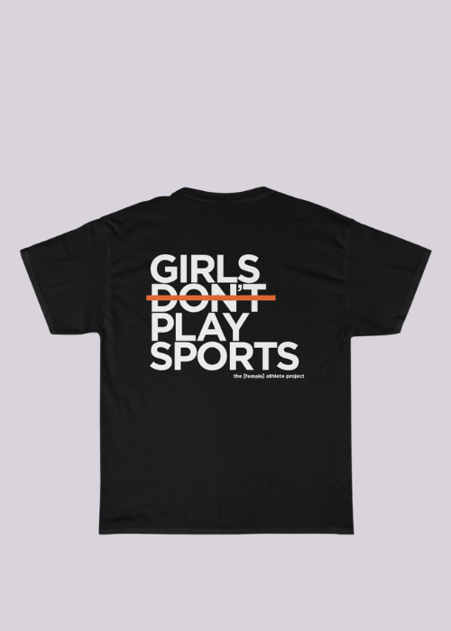 girls play sports [toddler tee]