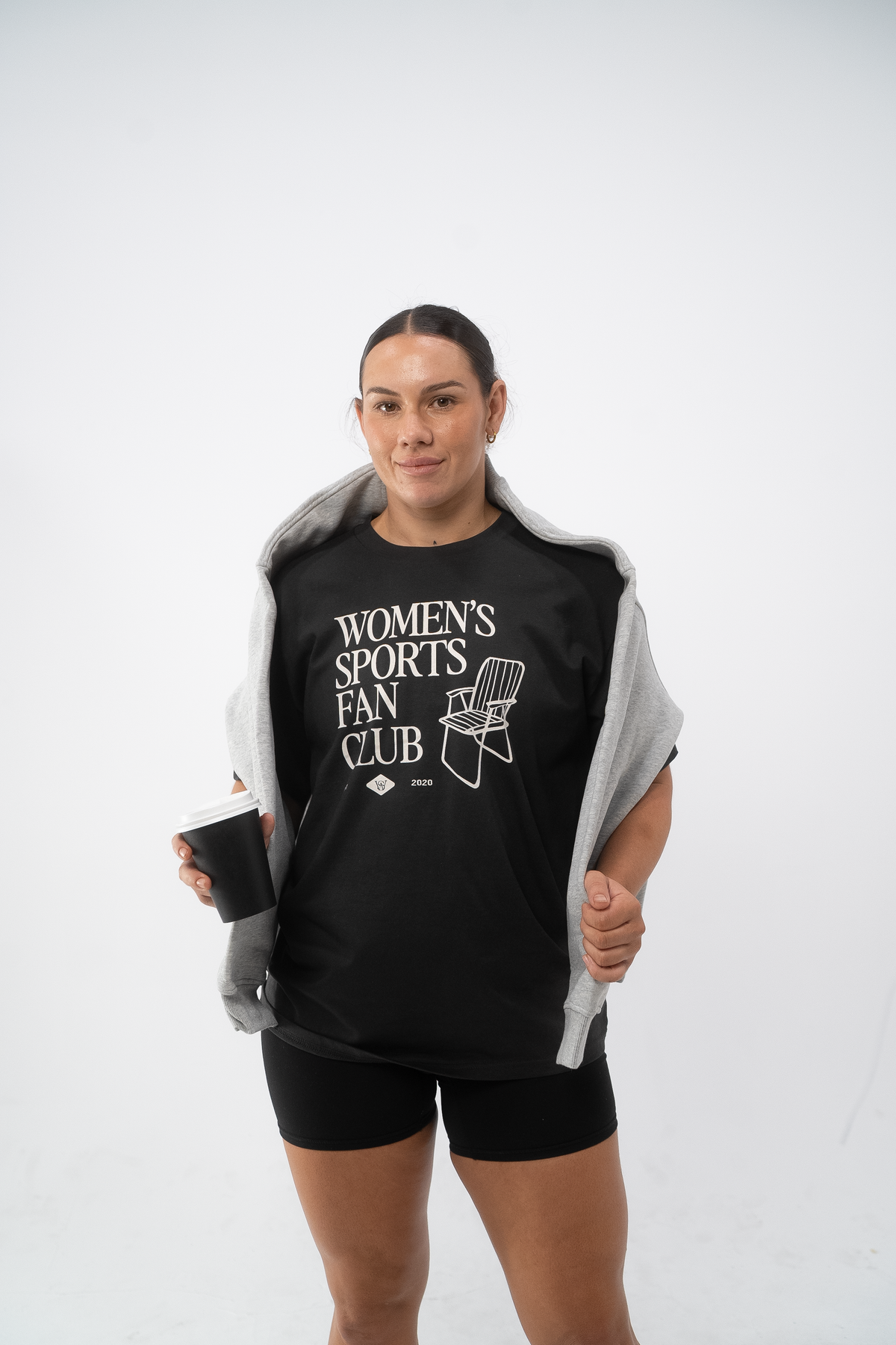 women's sports fan club tee