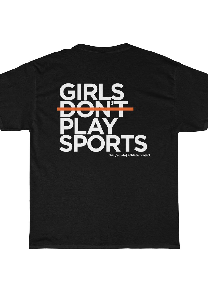 girls play sports [kids tee]