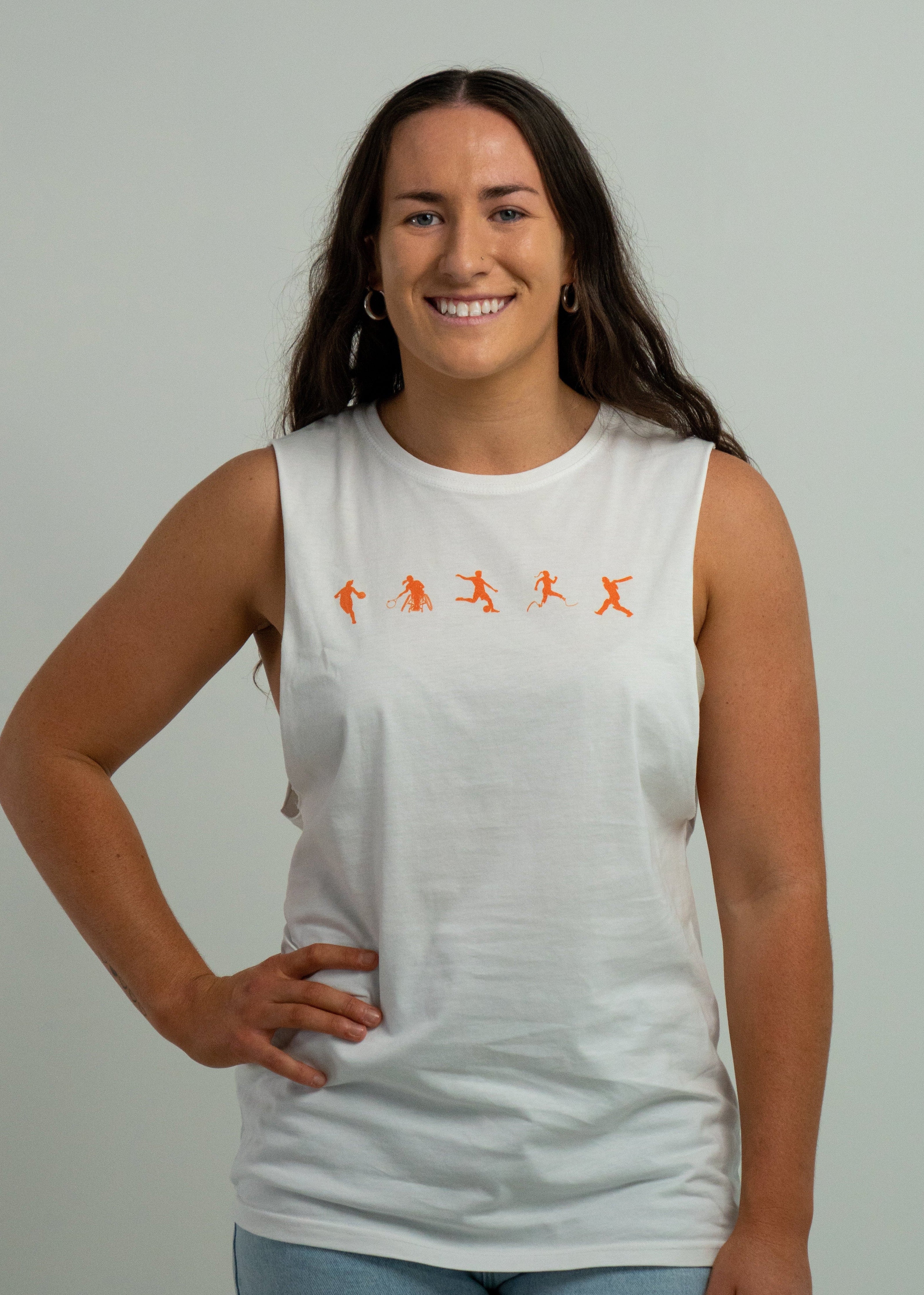 icons muscle tee [white or black]