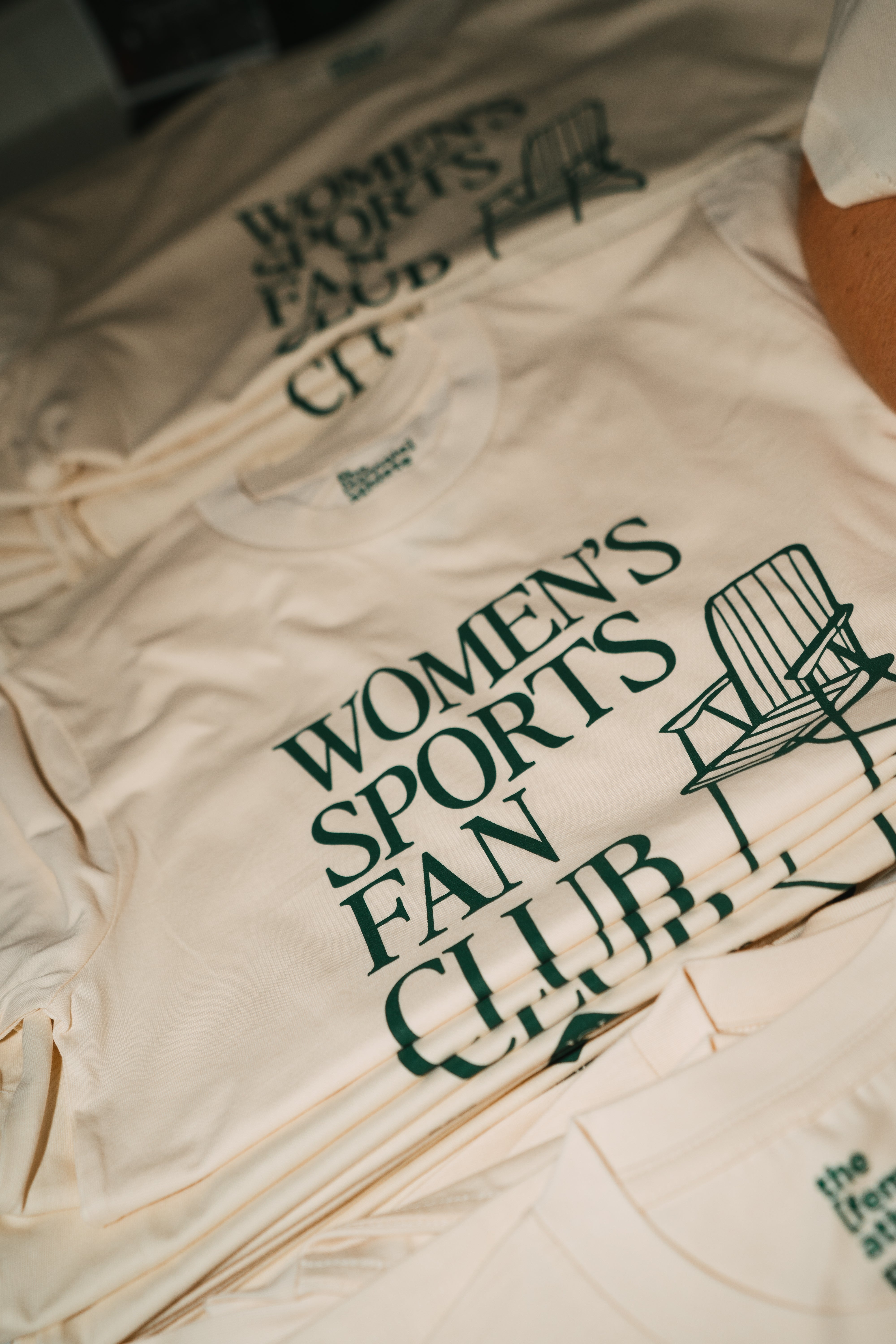 women's sports fan club tee
