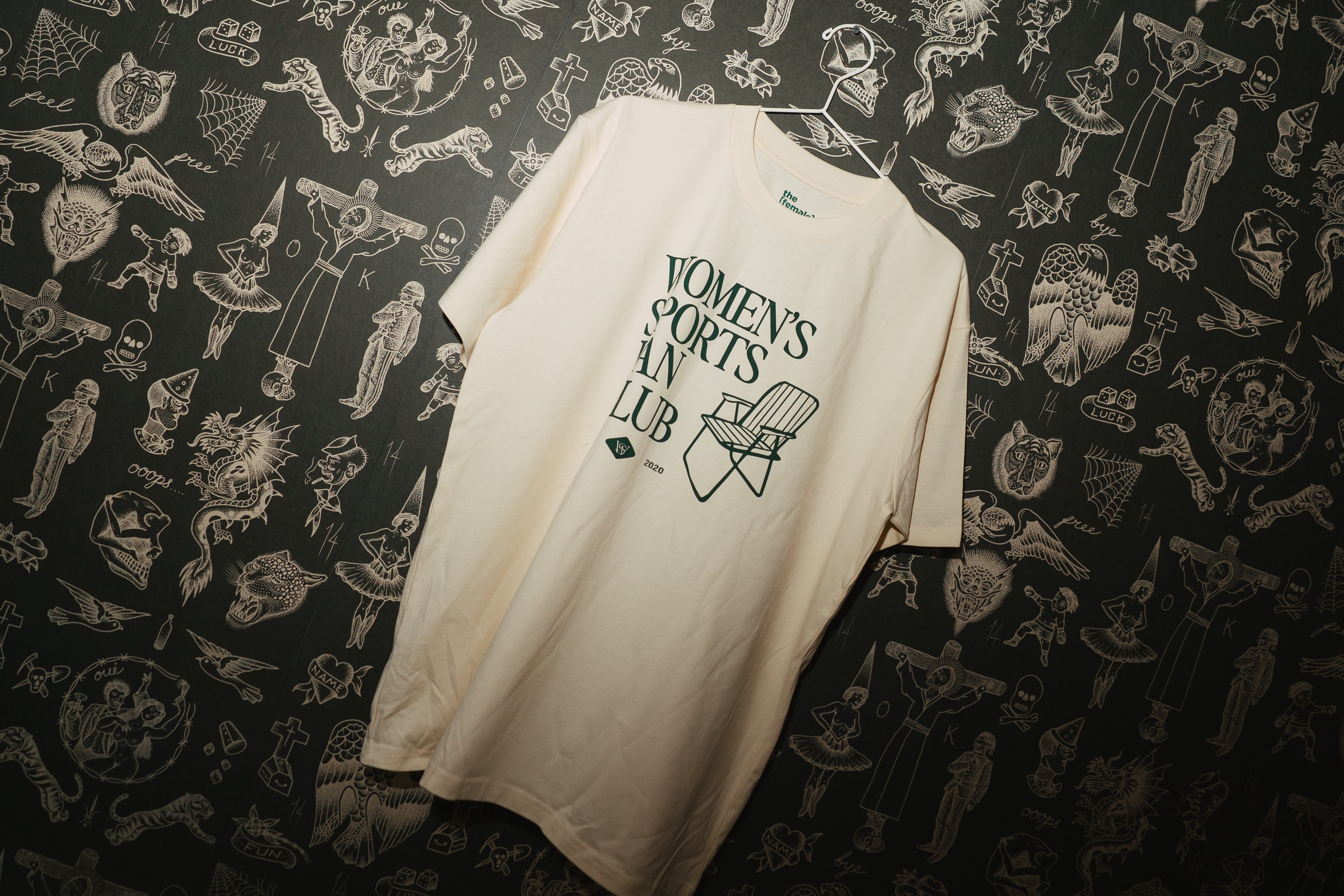 women's sports fan club tee