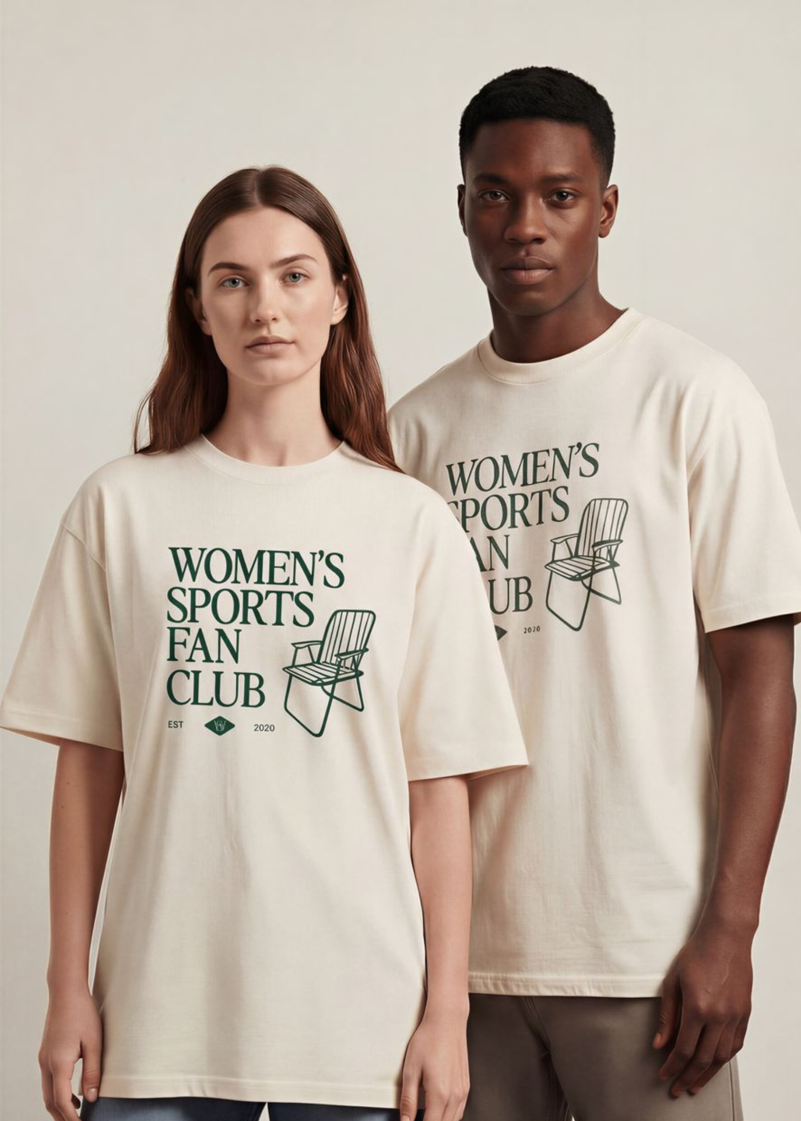 women's sports fan club tee